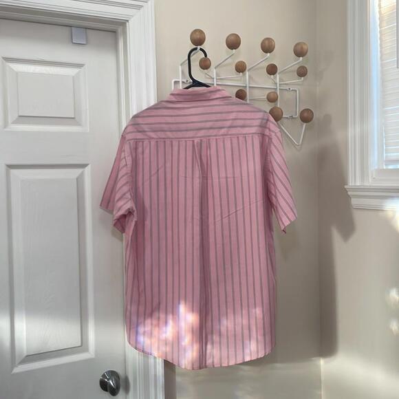 Ralph Lauren - Vintage 90s Casual Button Down - Pink - Large - Picture 7 of 12